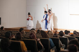 Representación de la obra "La Gaviota" de la compañía Mu Teatro. Paraninfo. Octubre de 2015