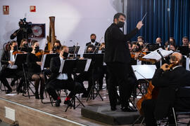 Concierto de Bandas Sonoras de la 30 edición de Fancine de la Universidad de Málaga. Auditorio de la Escuela Técnica de Ingeniería de Telecomunicaciones e Informática. Noviembre de 2020