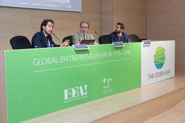 Encuentro de rectores de Brasil, Portugal y España: La creación de empresas universitarias internacionales. Edificio The Green Ray. Octubre de 2015