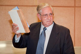 Homenaje a D. Antonio Valle, catedrático de la Facultad de Ciencias de la Universidad de Málaga. Septiembre de 2012