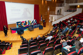 Miguel Ángel González Campos presenta "Dialogando" con Towanda Rebels. Facultad de Derecho. Octubre de 2020