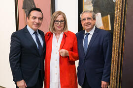 Presentación del cuadro de la rectora Adelaida de la Calle en la Galería de Rectores de la Universidad de Málaga. Edificio del Rectorado. Marzo de 2019