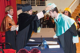 Investidura de nuevos doctores por la Universidad de Málaga. Salón de Actos de la Facultad de Derecho. Enero de 2013