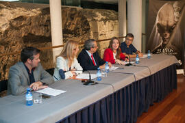 Intervención de Alicia Murillo. Presentación de la XXV edición del Fancine. Edificio del Rectorado. Octubre de 2015