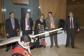 Recepción del Ayuntamiento de Málaga. 2º Congreso Internacional de Actividad Físico-Deportiva para Mayores de la Universidad de Málaga. Palacio de Ferias y Congresos de Málaga. Marzo de 2007