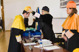 Investidura de nuevos doctores por la Universidad de Málaga. Paraninfo. Enero de 2011