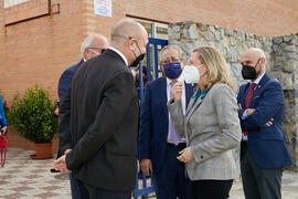 Visita de la Ministra de Economía Nadia Calviño a la Universidad de Málaga. Facultad de Ciencias Económicas y Empresariales. Enero de 2022