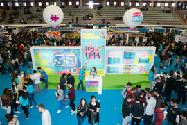 Jornadas de Puertas Abiertas de la Universidad de Málaga. Complejo Polideportivo Universitario. Marzo de 2017