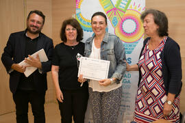 Entrega de certificados. Curso "Infancia en riesgo: derechos y retos. A los 30 años de la Convención de los Derechos del Niño". Cursos de verano 2019 de la Universidad de Málaga. Marbella. Julio de 2019
