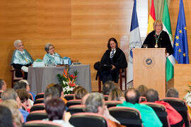 Investidura como Doctor "Honoris Causa" de D. Antonio Bonet Correa por la Universidad de Málaga. Rectorado. Febrero de 2014