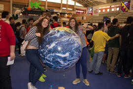 Jornadas de Puertas Abiertas de la Universidad de Málaga. Complejo Polideportivo Universitario. Abril de 2015