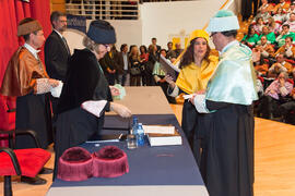 Investidura de nuevos doctores por la Universidad de Málaga. Salón de Actos de la Facultad de Derecho. Enero de 2013