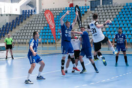 Partido Universidad de Suceava - Universidad Duisburg-Essen. Categoría masculina. Campeonato Europeo Universitario de Balonmano. Antequera. Julio de 2017