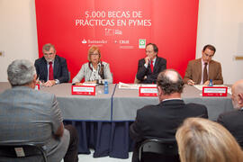 Presentación "Becas Santanter CRUE CEPYME: Prácticas Profesionales en Empresa". Rectorado. Noviembre de 2012