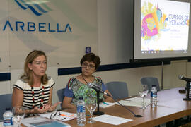 Ponencia de Juana María Gil, “El pacto de estado contra la violencia de género”. Curso "Mujeres frente a la violencia". Cursos de verano 2018 de la Universidad de Málaga. Marbella. Julio de 2018