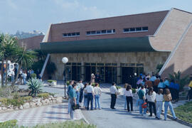 Apertura del Curso Académico 1994/1995 de la Universidad de Málaga. Paraninfo. Octubre de 1994