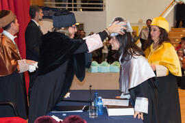 Investidura de nuevos doctores por la Universidad de Málaga. Salón de Actos de la Facultad de Derecho. Enero de 2013