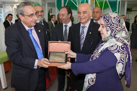 Inauguración de la Oficina de la Universidad de Sharjah, Emiratos Árabes. Jardín Botánico. Noviembre de 2015