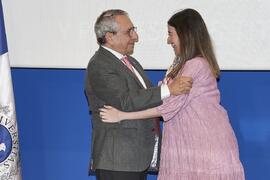 Toma de posesión de Marina Cortés Reyes como profesora titular del Área de Ingeniería Química de la Universidad de Málaga. Toma de posesión de nuevos catedráticos y profesores titulares de la Universidad de Málaga. Paraninfo. Noviembre de 2023