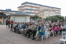 Asistentes al homenaje al personal jubilado de la Universidad de Málaga. Jardín Botánico. Junio 2017
