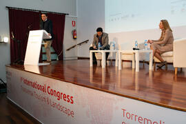Intervención de José Ortiz. Inauguración Touriscape, I Congreso Internacional de Turismo Transversal y Paisaje. Centro Cultural Palo Ruiz Picasso de Torremolinos. Febrero de 2018