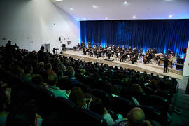 Concierto de Bandas Sonoras de la 31 edición de Fancine de la Universidad de Málaga. Auditorio de la Escuela Técnica de Ingeniería de Telecomunicaciones e Informática. Noviembre de 2021