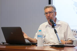 Manuel Delgado Cabeza. Curso "Un siglo de la Asamblea de Ronda". Cursos de Verano de la Universidad de Málaga. Ronda. Julio de 2018