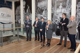 Inauguración de la exposición "Semana Santa, 1972. UMA 40 años compartiendo futuro". Rectorado. Marzo de 2013