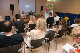 Ponencia de Tinet Rubira, "La renovación de los formatos en la televisión tradicional: el ejemplo de Operación Triunfo". Curso "La televisión del siglo XXI, nuevos formatos y consumos". Cursos de verano 2018 de la Universidad de Málaga. Marbella. Julio de 2018