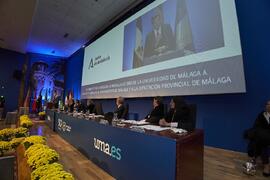 Discurso de Juan Manuel Moreno. Entrega de la Medalla de Oro de la Universidad de Málaga a la Junta de Andalucía. Paraninfo. Noviembre de 2023