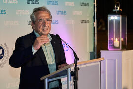 José Ángel Narváez. Homenaje al personal jubilado o que cumple 25 años de servicio en la Universidad de Málaga. Jardín Botánico. Septiembre de 2021