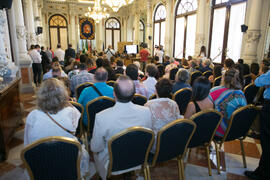 Presentación del Centro Internacional de Autoridades y Líderes. Ayuntamiento de Málaga. Julio de 2018