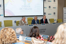Intervención de José Ángel Narváez. Presentación de los Cursos de Verano 2019. Edificio del Rectorado. Junio de 2019