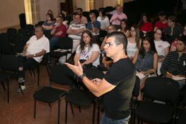 Conferencia de Manuel Marlasca "Periodismo de sucesos y tribunales". Curso "Información y Comunicación" en los Cursos de Verano de la Universidad de Málaga. Ronda. Julio de 2018