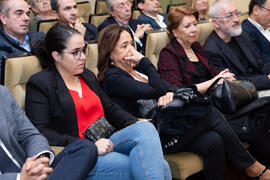 Asistentes al nombramiento de José Sánchez Maldonado como Alumno de Honor de la Facultad de Ciencias Económicas y Empresariales. Facultad de Ciencias Económicas y Empresariales. Diciembre de 2019