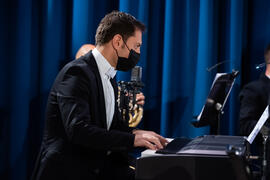 Concierto de Bandas Sonoras de la 30 edición de Fancine de la Universidad de Málaga. Auditorio de la Escuela Técnica de Ingeniería de Telecomunicaciones e Informática. Noviembre de 2020