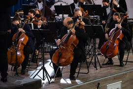 Concierto de Bandas Sonoras de la 30 edición de Fancine de la Universidad de Málaga. Auditorio de la Escuela Técnica de Ingeniería de Telecomunicaciones e Informática. Noviembre de 2020