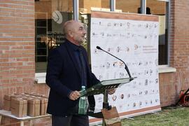 Eugenio Luque. Homenaje al personal jubilado de la Facultad de Ciencias Económicas y Empresariales. Campus de El Ejido. Septiembre de 2022