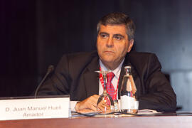 Juan Manuel Hueli. Conferencia de Gonzalo Musito. 3º Congreso Internacional de Actividad Físico-Deportiva para Mayores de la Universidad de Málaga. Palacio de Ferias y Congresos de Málaga. Marzo de 2009