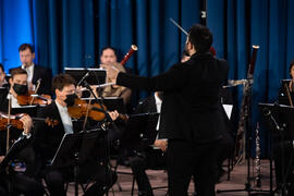 Concierto de Bandas Sonoras de la 30 edición de Fancine de la Universidad de Málaga. Auditorio de la Escuela Técnica de Ingeniería de Telecomunicaciones e Informática. Noviembre de 2020
