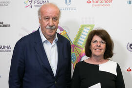 Vicente del Bosque y Blanca Sillero. Curso "Infancia en riesgo: derechos y retos. A los 30 años de la Convención de los Derechos del Niño". Cursos de verano 2019 de la Universidad de Málaga. Marbella. Julio de 2019