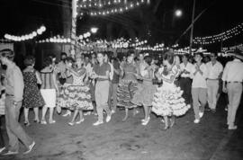 Feria de Málaga. Parque de Málaga. Agosto de 1963