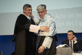 Toma de posesión de Francisco Javier Paniagua Rojano como nuevo Vicerrector de Comunicación, Gabinete y Proyección Universitaria de la Universidad de Málaga. Paraninfo. Marzo de 2024