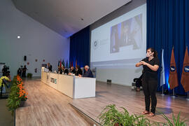 Discurso de Miguel Porras. Apertura del Curso Académico 2021/2022 de la Universidad de Málaga. Escuela Técnica Superior de Ingeniería Informática y Telecomunicaciones. Septiembre de 2021