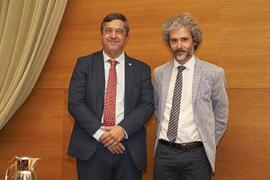 Toma de posesión de José Antonio Onieva González como nuevo Vicerrector Adjunto de Planificación de Profesorado de la Universidad de Málaga. Edificio del Rectorado. Abril de 2024