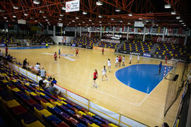 Partido Universidad de Primorska - Universidad Ovidius. Categoría femenina. Campeonato Europeo Universitario de Balonmano. Antequera. Julio de 2017