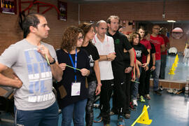Taller de danzas colectivas. 7º Congreso Internacional de Actividad Física Deportiva para Mayores. Escuela Técnica Superior de Ingeniería de Telecomunicaciones y de Informática. Noviembre de 2017