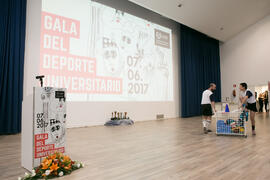 Gala del Deporte Universitario 2017. Escuela Técnica Superior de Ingeniería de Telecomunicaciones. Junio de 2017