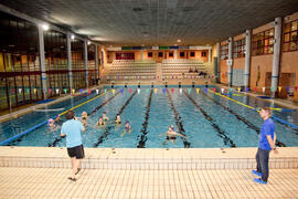 Congreso de deporte del 5º Congreso Internacional de actividad físico-deportiva para mayores de la Universidad de Málaga. Complejo Polideportivo Universitario. Marzo de 2013
