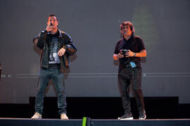 Ensayos para la Gala Inaugural de la XXIV edición de Fancine de la Universidad de Málaga. Teatro Cervantes. Noviembre de 2014